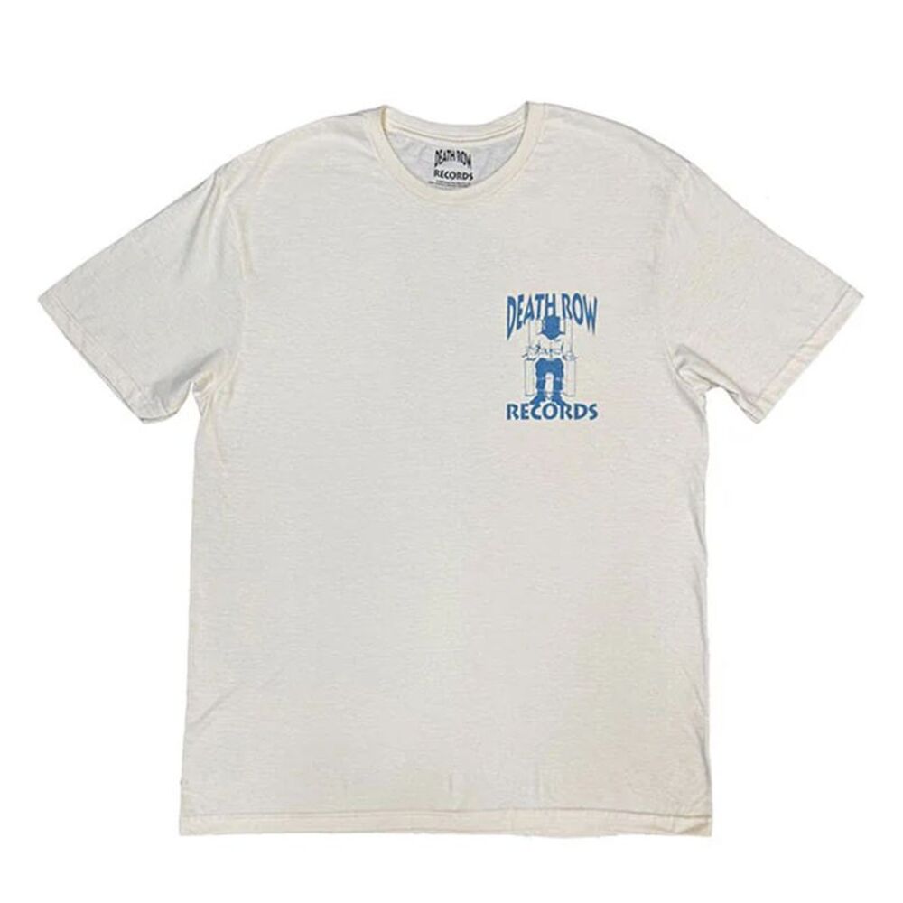 Death Row Records Unisex Adult Execution Colour Fill Back Print T-Shirt / Natura